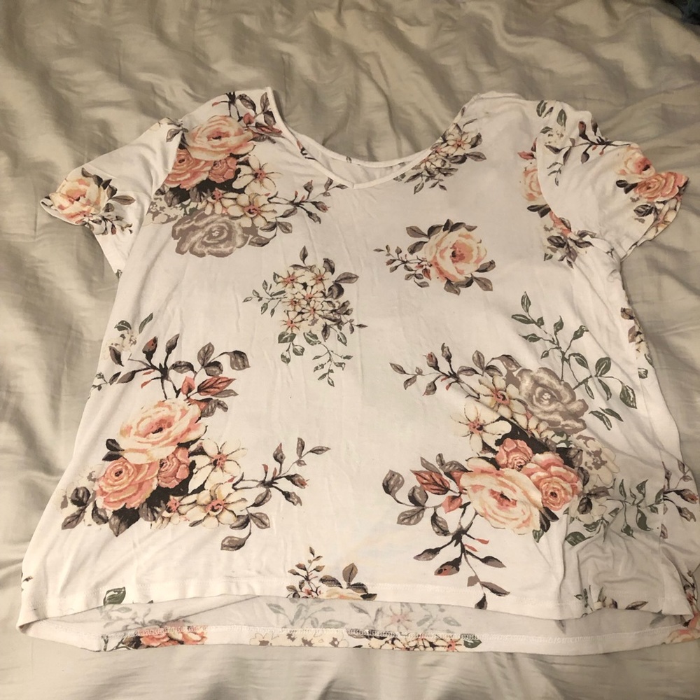 Womens floral shirt